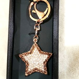 NIB FIGARO COUTURE KEYCHAIN